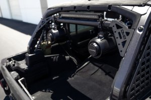 Jeep Wrangler JL Speaker/Light Bar Mount - Rear - DV8 Offroad - `18-`23