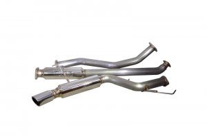 Honda Civic Performance Exhaust - Rear - Injen - Catback - Polished - 1.5L Turbo - `16-`21
