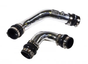 Honda Civic Intercooler Pipe Kit - Injen - SES1582ICP - Polished - 2.0L Turbo - `17-`21