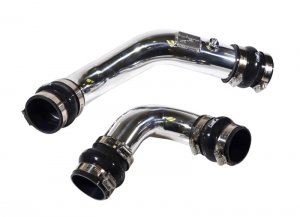 Honda Civic Intercooler Pipe Kit - Injen - SES1582ICP - Polished - 2.0L Turbo - `17-`21