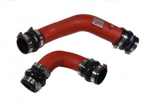 Honda Civic Intercooler Piping Kit - Injen - SES1582ICP - Wrinkle Red - L4-2.0L Turbo - `17-`21