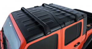 Jeep Wrangler JL Vortex SG Roof Rack - Rhino-Rack - 2 Bar - Black - `07-`22