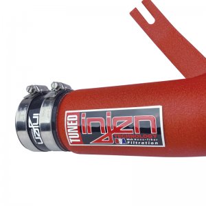Honda Civic Performance Air Intake - Injen - SP1573, MR Technology - Wrinkle Red - 1.5L Turbo - `16-`21