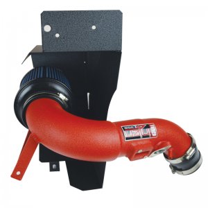 Honda Civic Performance Air Intake - Injen - Short Ram, SP1583 - Wrinkle Red - 2.0L Turbo - `17-`21