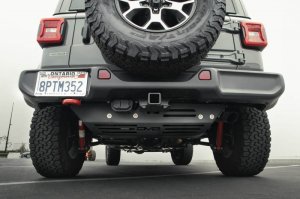 Jeep Wrangler JL Skid Plate - Rear - DV8 Offroad - DEF/EXT - 3.0L Diesel - `20-`22