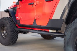 Jeep Gladiator Rock Skins - DV8 Offroad - Rocker Panel Guard - Black - `20-`23