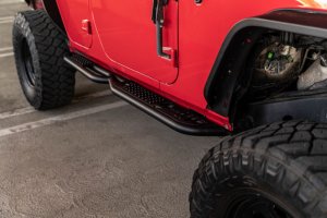 Jeep Wrangler JK Side Steps - DV8 Offroad - OE Plus - Black - `07-`18