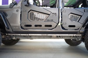 Jeep Wrangler JL Rock Skins - DV8 Offroad - Black - `18-`23
