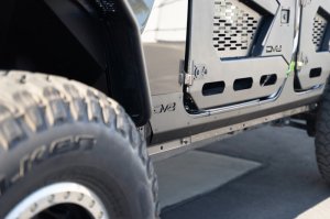 Jeep Wrangler JL Rock Skins - DV8 Offroad - Black - `18-`23