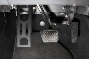 Jeep Gladiator Pedal Cover - Driver Side - DV8 Offroad - Adjustable - Black - `18-`20