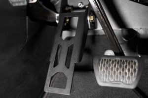 Jeep Gladiator Pedal Cover - Driver Side - DV8 Offroad - Adjustable - Black - `18-`20