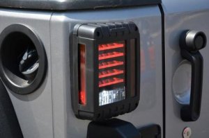 Jeep Wrangler JK Tail Light - DV8 Offroad - Horizontal LED - `07-`18
