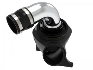 Honda Civic Performance Air Intake - aFe - Takeda Momentum Sealed Intake System, Stage 2 Pro Dry S - Polished - 2.4L - `12-`15