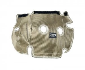 Honda Civic Turbo Blanket - Torque Solution - Inlet Pipe Thermal - Volcanic Rock - 2017