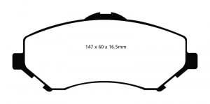 Jeep Wrangler JL - EBC Ultimax2 Brake Pad Sets