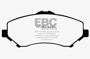 Jeep Wrangler JL - EBC Ultimax2 Brake Pad Sets