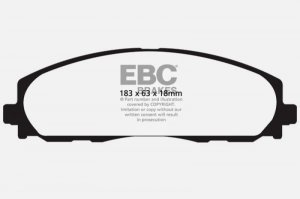 Jeep Wrangler JL - EBC Ultimax2 Brake Pad Sets