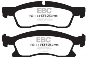 Jeep Grand Cherokee - EBC Ultimax2 Brake Pad Sets