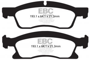 Jeep Grand Cherokee - EBC Ultimax2 Brake Pad Sets