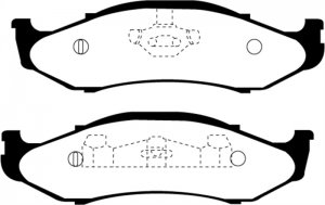 Jeep Grand Cherokee - EBC Ultimax2 Brake Pad Sets