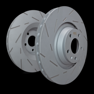 Porsche Macan Brake Rotors (2) - Front - EBC - USR Slotted - 2.0T - 2021