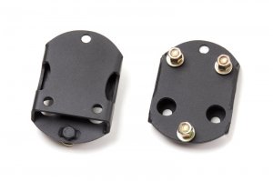 Jeep Wrangler JK Spare Tire Mount Bracket Extension - Zone Offroad - `07-`18