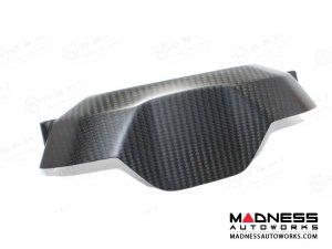 Alfa Romeo 4C Carbon Fiber Backside Instrument Gauge Cover - Matte Finish
