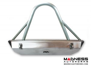 Jeep Wrangler JK Front Mid Width Bumper w/ Tabs + Stinger by ATP Jeep Wrangler JK Front Mid Width Bumper w/ Tabs + Stinger by ATP