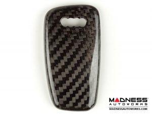 Audi R8 Key Fob Cover - Carbon Fiber - White Candy Audi R8 Key Fob Cover - Carbon Fiber - White Candy
