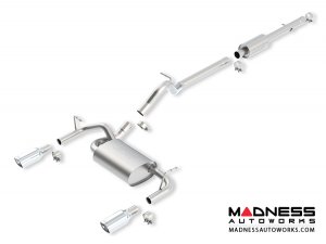 Jeep Wrangler JK (4-door) - Performance Exhaust by Borla - Cat-Back Exhaust - Touring (2012-2014)