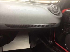 Alfa Romeo 4C Carbon Fiber Dashboard Trim