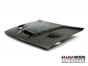 Dodge Challenger Hellcat Hood by Anderson Composites- Carbon Fiber 