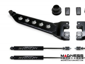 Dodge Ram 3500 2.5" Radius Arm System w/ Stealth Shocks by Fabtech (2013 - 2017) 4WD