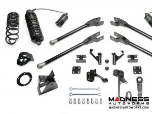 Dodge Ram 2500 5" 4 Link System w/ Dirt Logic Front 4.0 Resi Coilovers and Rear 2.25 Dirt Logic Shocks by Fabtech (2014 - 2017) 4WD