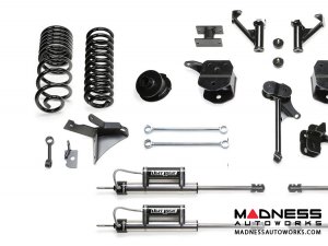 Dodge Ram 2500 5" Basic System w/ Coil Springs and Dual Dirt Logic Resi and Non Resi 2.25 Shocks by Fabtech (2014 - 2017) 4WD