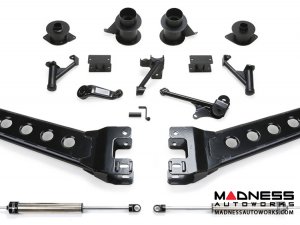 Dodge Ram 2500 5" Radius Arm System w/ Coil Spacers & Dirt Logic 2.25 Shocks by Fabtech (2014 - 2017) 4WD