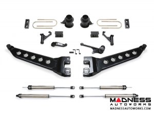 Dodge Ram 3500 5" Radius Arm System w/ Coil Spacers & Dirt Logic 2.25 Shocks by Fabtech (2013 - 2017) 4WD