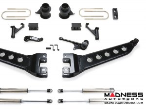 Dodge Ram 3500 5" Radius Arm System w/ Coil Spacers & Dirt Logic 2.25 Shocks by Fabtech (2013 - 2017) 4WD