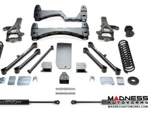 Dodge Ram 1500 6" Basic System w/ Stealth Rear Shocks by Fabtech (2013 - 2016) 4WD