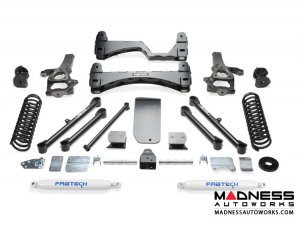 Dodge Ram 1500 6" Basic System w/ Performance Rear Shocks by Fabtech (2013 - 2016) 4WD