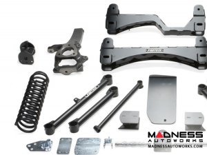 Dodge Ram 1500 6" Basic System w/ Performance Rear Shocks by Fabtech (2013 - 2016) 4WD