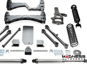 Dodge Ram 1500 6" Performance System w/ Dirt Logic 2.5 Front Coilovers Rear 2.25 Shocks by Fabtech (2013 - 2016) 4WD