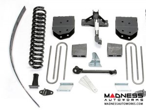 Ford F-250 8" Basic System ADD-A-Leafs w/ Dirt Logic 2.25 Shocks by Fabtech (2008 - 2016) 4WD - w/o Factory Overload