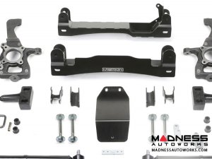 Ford F-150 4" Basic System w/ Rear Performance Shocks by Fabtech - 4WD (2015 - 2017)