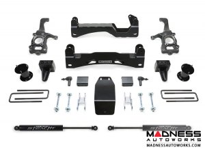 Ford F-150 6" Basic System w/ Rear Stealth Shocks by Fabtech - 4WD (2015 - 2017)