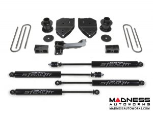 Ford F-250/ 350 4" Budget System w/ Stealth Shocks by Fabtech (2017) 4WD