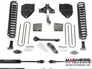 Ford F-250/ 350 4" Basic System w/ Stealth Shocks by Fabtech (2017) 4WD