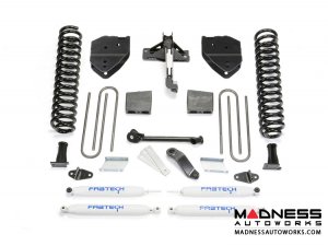 Ford F-250/ 350 4" Basic System w/ Performance Shocks by Fabtech (2017) 4WD