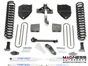 Ford F-250/ 350 4" Basic System w/ Performance Shocks by Fabtech (2017) 4WD
