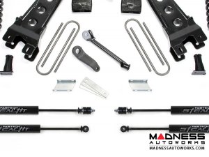 Ford F-250/ 350 6" Radius Arm System w/ Stealth Shocks by Fabtech (2017) 4WD